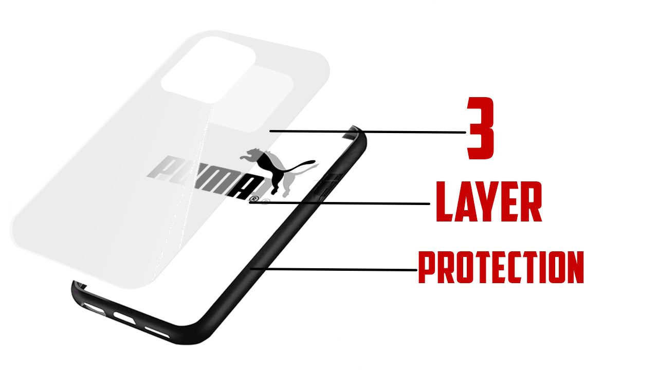 PUMA Logo Sporty Phone Case