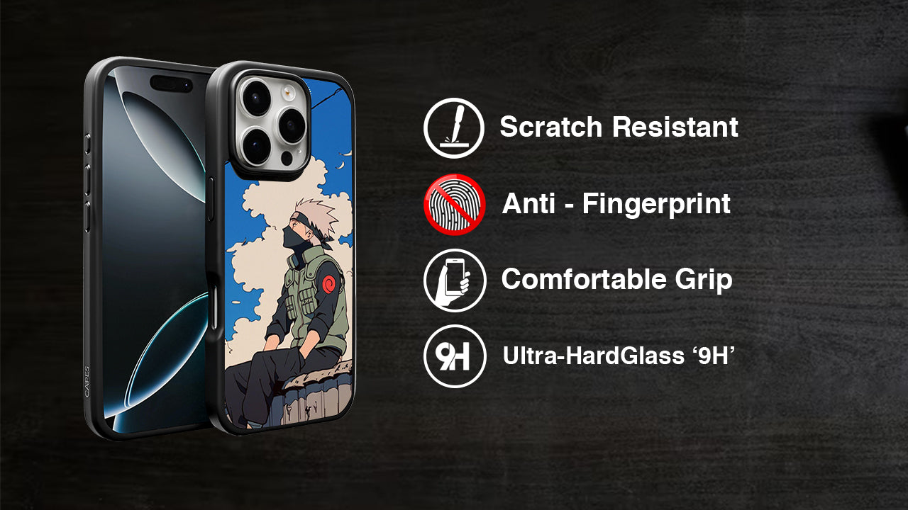 Kakashi Hatake Anime Phone Case β Naruto Sage Mode Aesthetic Cover