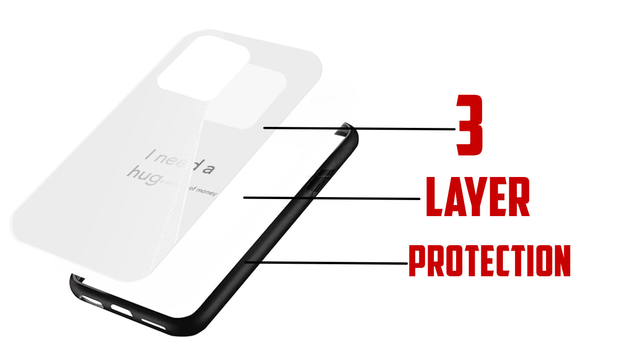 "I Need A Huge Amount of Money" Funny Quote Phone Case β Trendy Meme Design