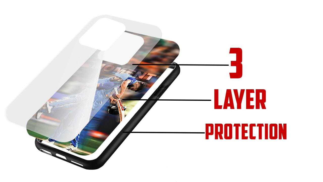 Iconic Cricket "MOMENT" Phone Case โ Sports Fan Essential