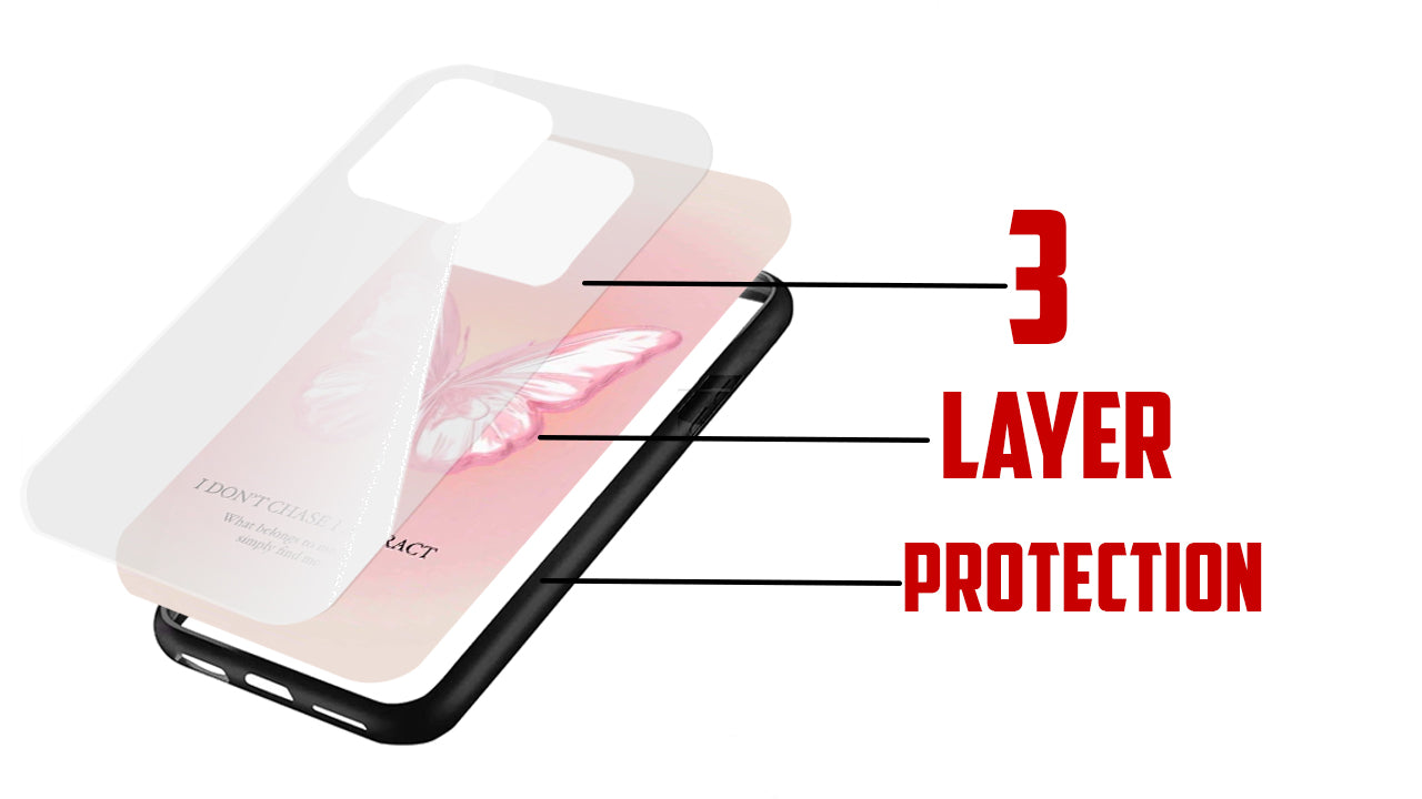 Pink Butterfly Law of Attraction Phone Case β Manifestation Vibes