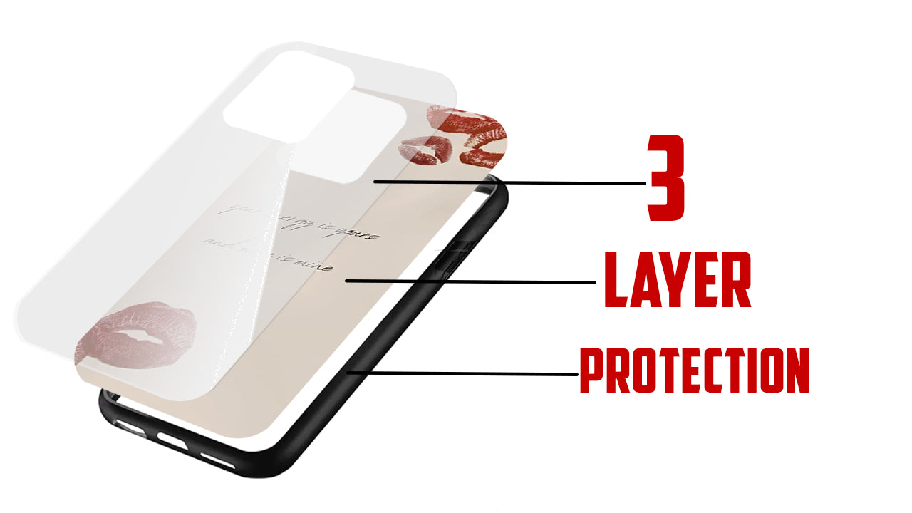 "Your Energy is Yours" Pink Lips Aesthetic Phone Case β Empowerment Quote