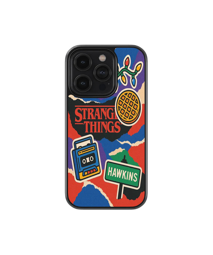 Stranger Things Collage Phone Case β Retro Hawkins Aesthetic Cover