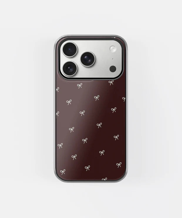 Cute Bow Pattern Phone Case β Aesthetic Y2K Soft Girl Cover