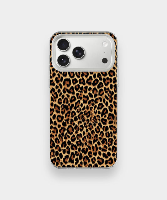 Leopard Print Aesthetic Phone Case – Brown Animal Pattern Y2K Stylish Cover