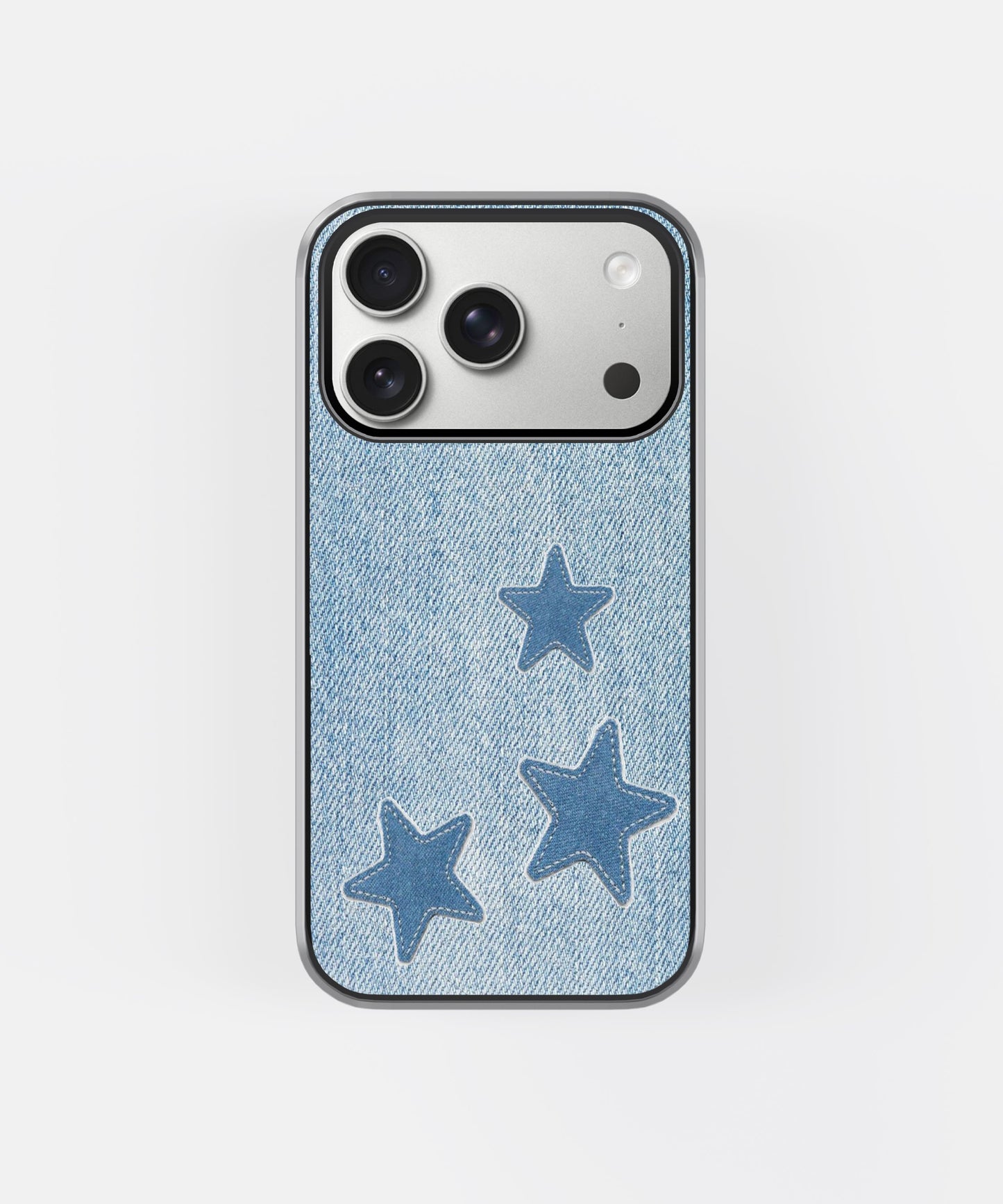 Blue Denim Star Y2K Phone Case | Cute Aesthetic Cover