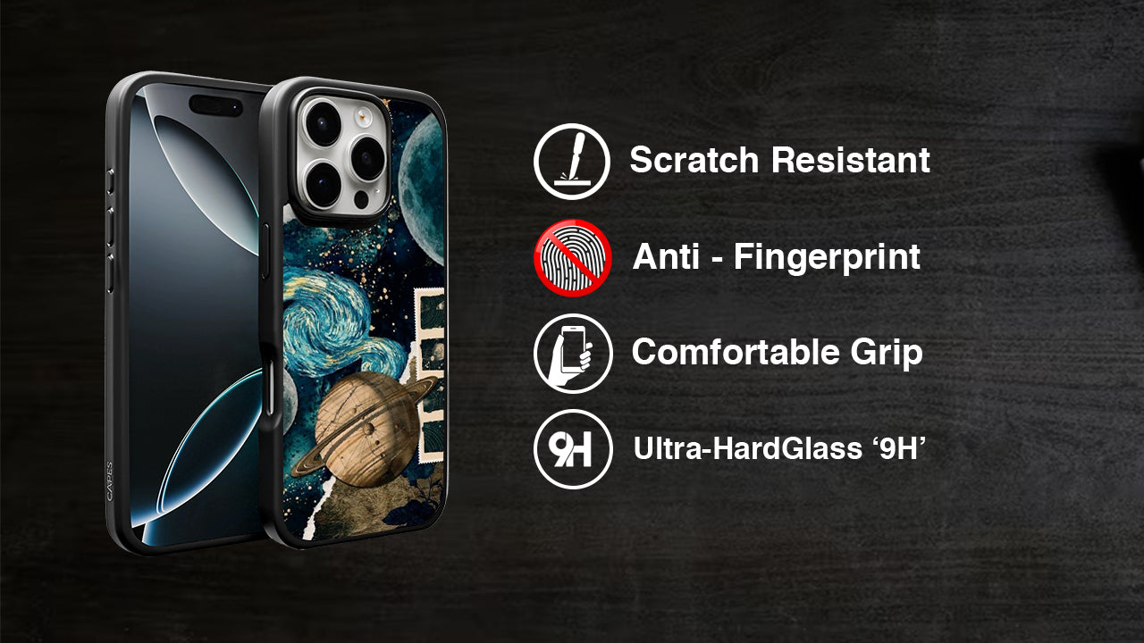 Galactic Voyager Celestial Phone Case β Cosmic Planet & Starry Night Art