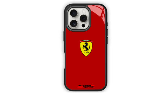 Ferrari Logo & Scuderia Phone Case β Classic Red Racing Design
