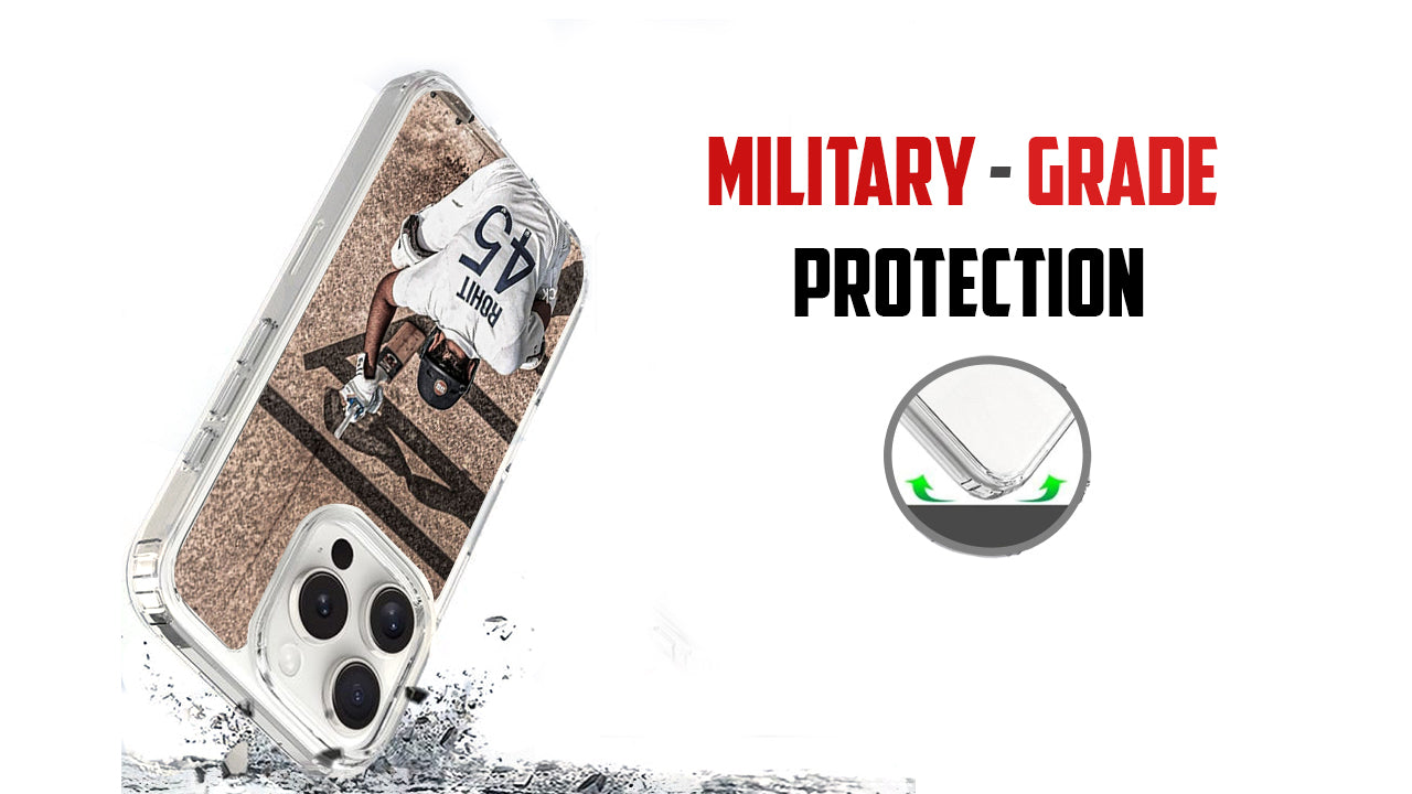 Rohit Sharma "Hitman" Cricket Phone Case – Team India Fan Gear