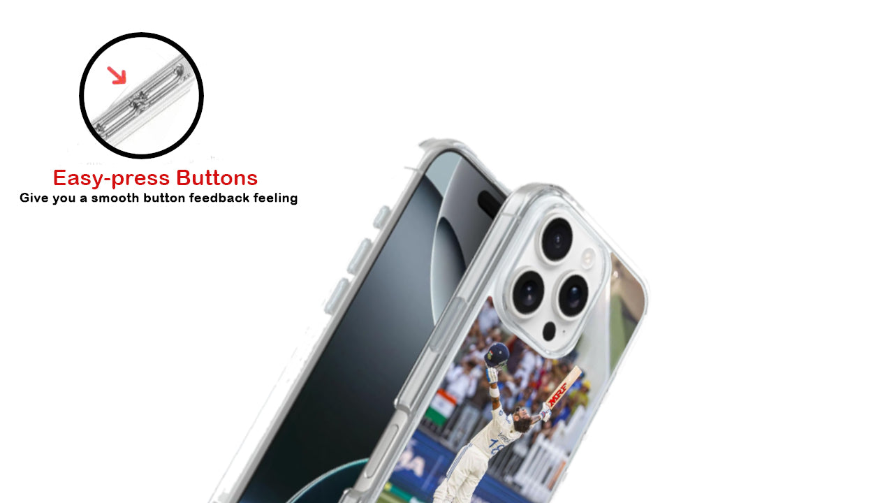 Virat Kohli Celebration Cricket Phone Case – Iconic India Sports Fan Cover