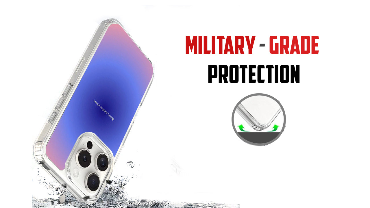 Gradient Aura Affirmation Phone Case – Believe Manifest Achieve Aesthetic