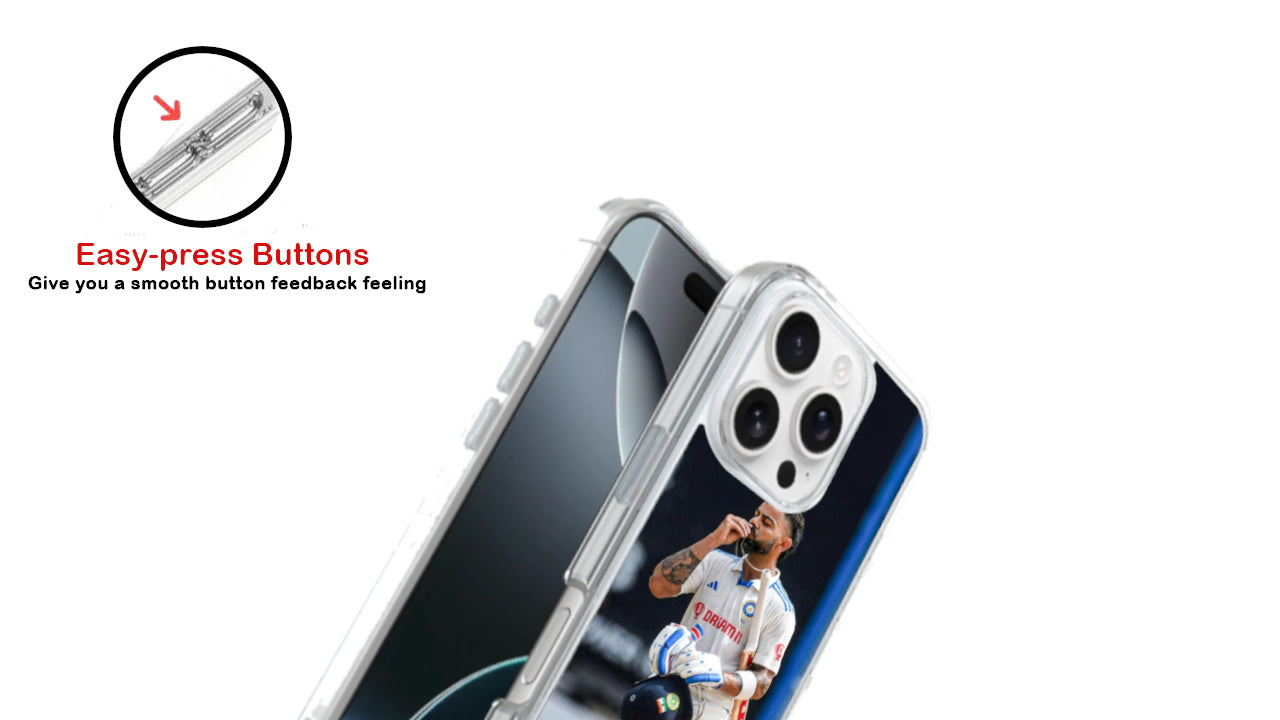 Virat Kohli Cricket Legend Phone Case – Dynamic Sports Fan Cover