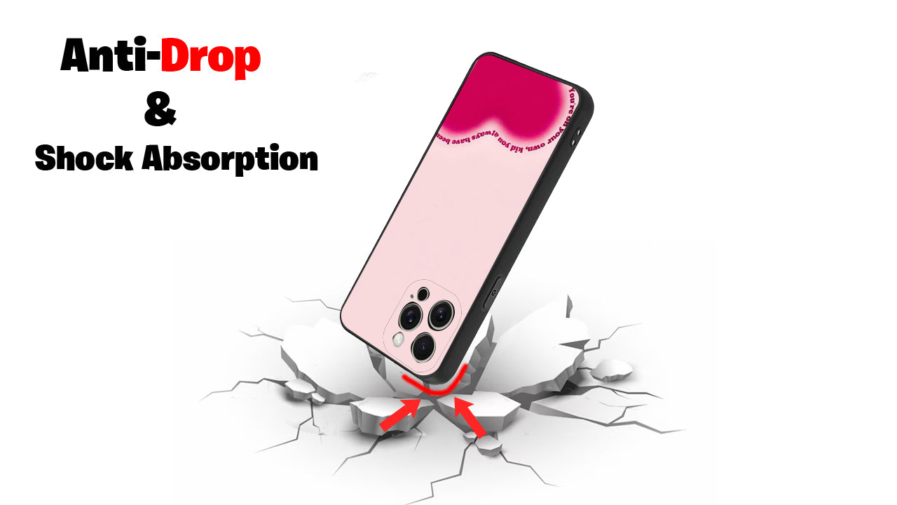 “You’re On Your Own Kid” Lyric Heart Phone Case – Taylor Swift Inspired Aesthetic