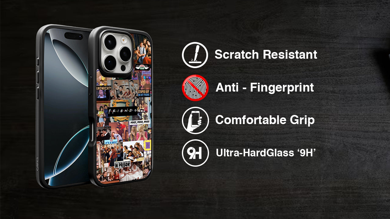 Friends TV Show Iconic Moments Collage Phone Case