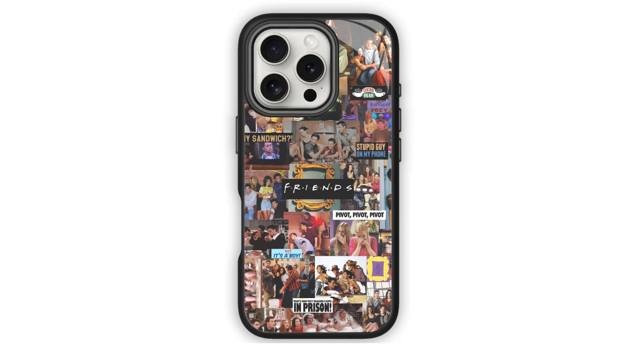 Friends TV Show Iconic Moments Collage Phone Case