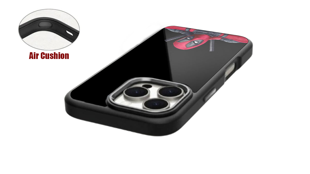 merc-with-a-mouth Peeking Anti-Hero Phone Case – Comic Art Design