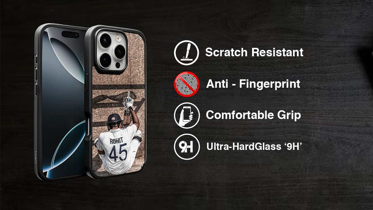 Rohit Sharma "Hitman" Cricket Phone Case – Team India Fan Gear