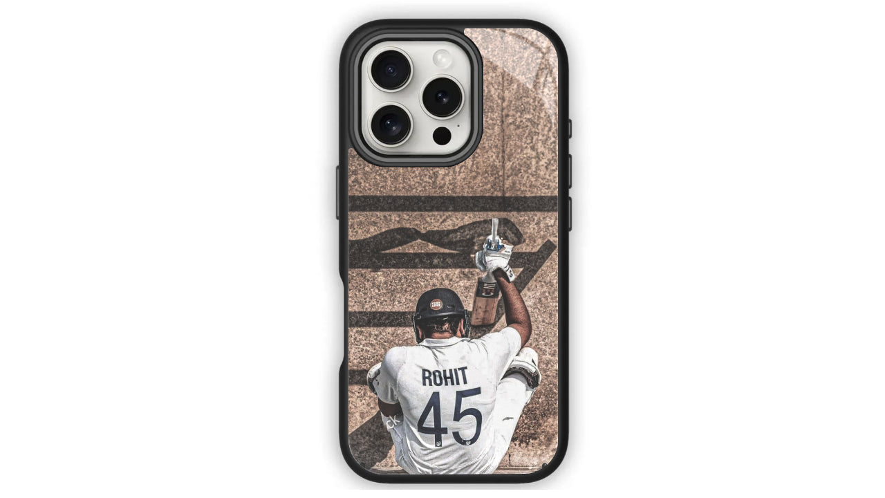 Rohit Sharma "Hitman" Cricket Phone Case – Team India Fan Gear
