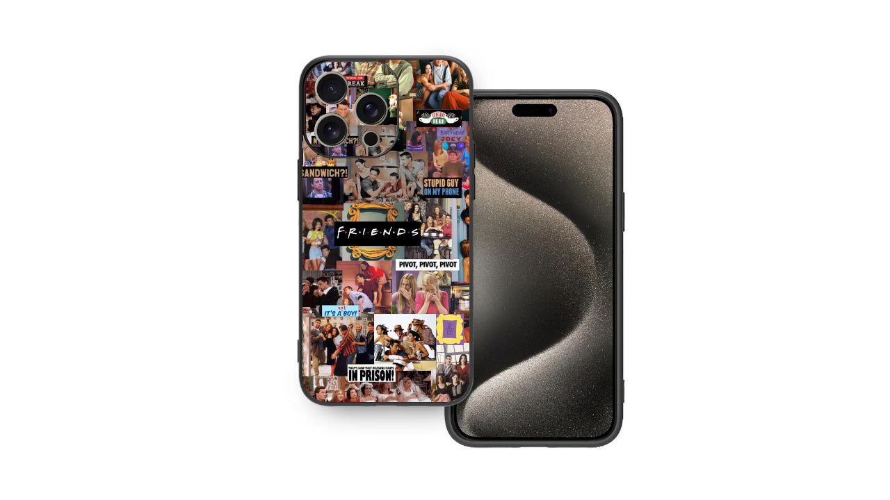 Friends TV Show Iconic Moments Collage Phone Case