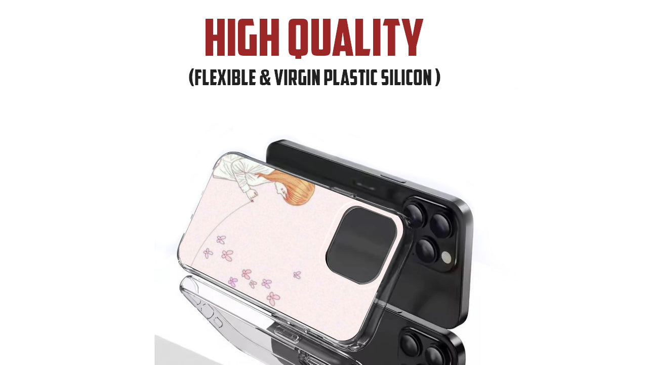 ed String of Fate Anime Phone Case – Pastel Aesthetic Girl & Butterflies