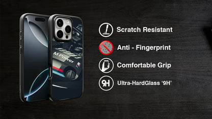 BMW M Power Engine Phone Case – Motorsport Car Enthusiast Design