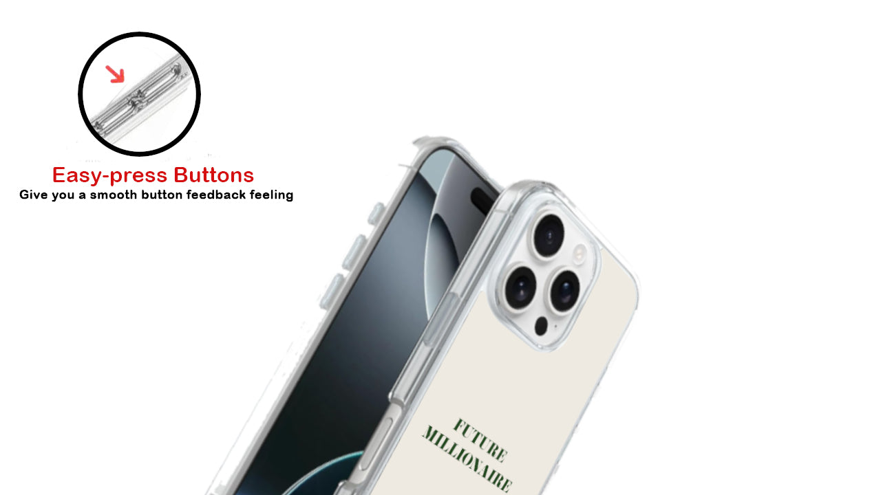 Future Millionaire_Manifestation Phone Case – Success & Goals