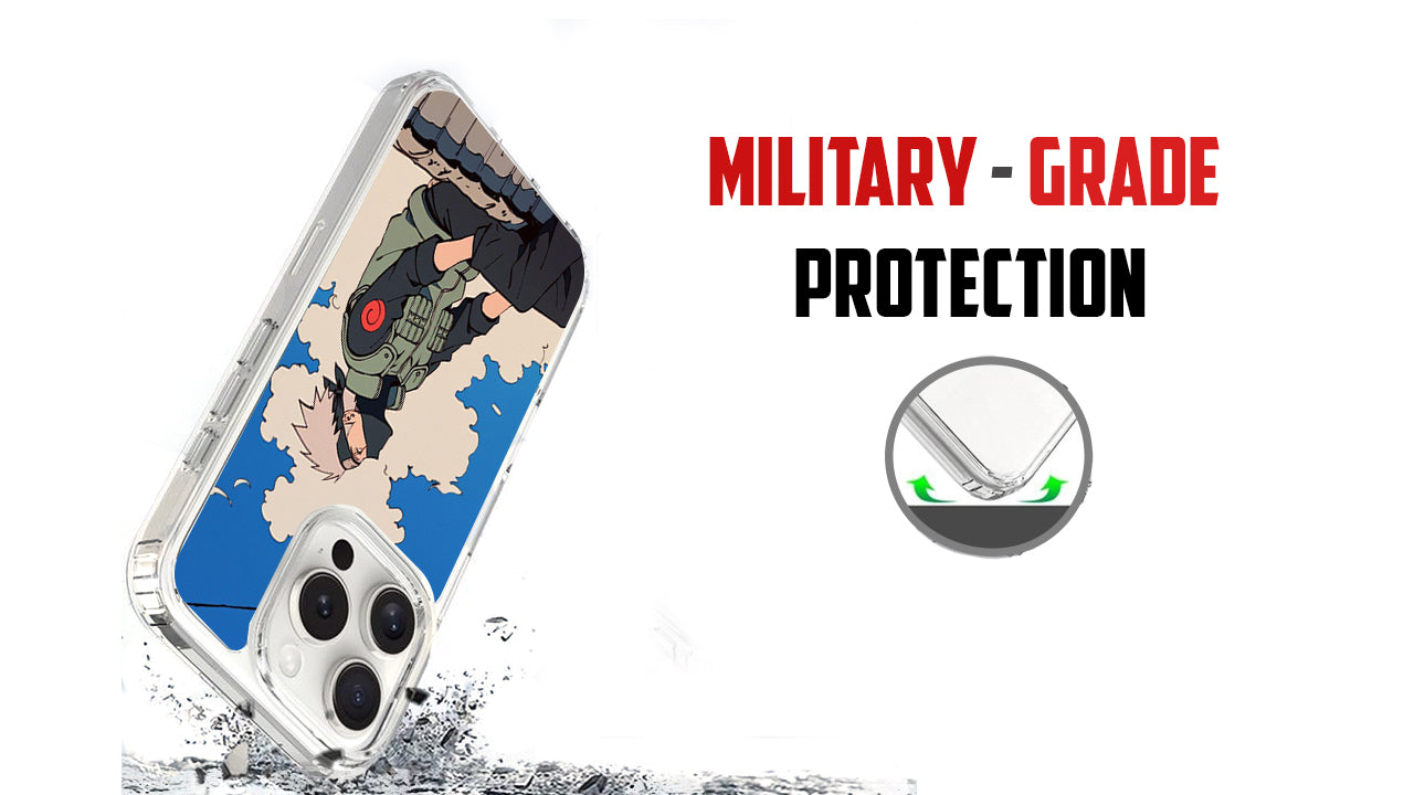 Kakashi Hatake Anime Phone Case – Naruto Sage Mode Aesthetic Cover