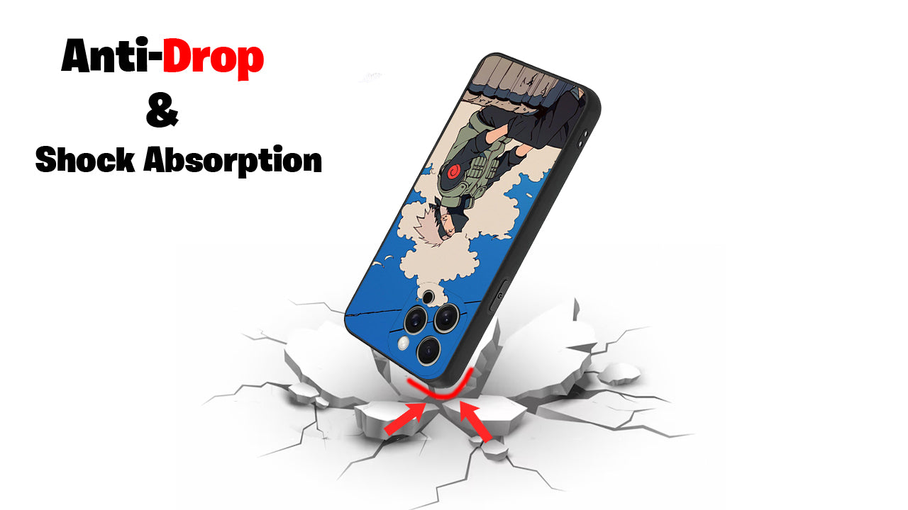 Kakashi Hatake Anime Phone Case – Naruto Sage Mode Aesthetic Cover