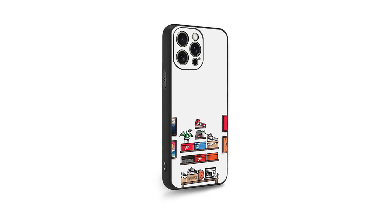 Sneakerhead Collection Phone Case – Kicks & Boost Box Design