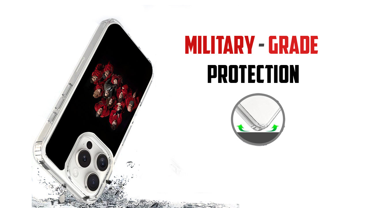 Money Heist Inspired Phone Case – La Casa de Papel Red Jumpsuit Design