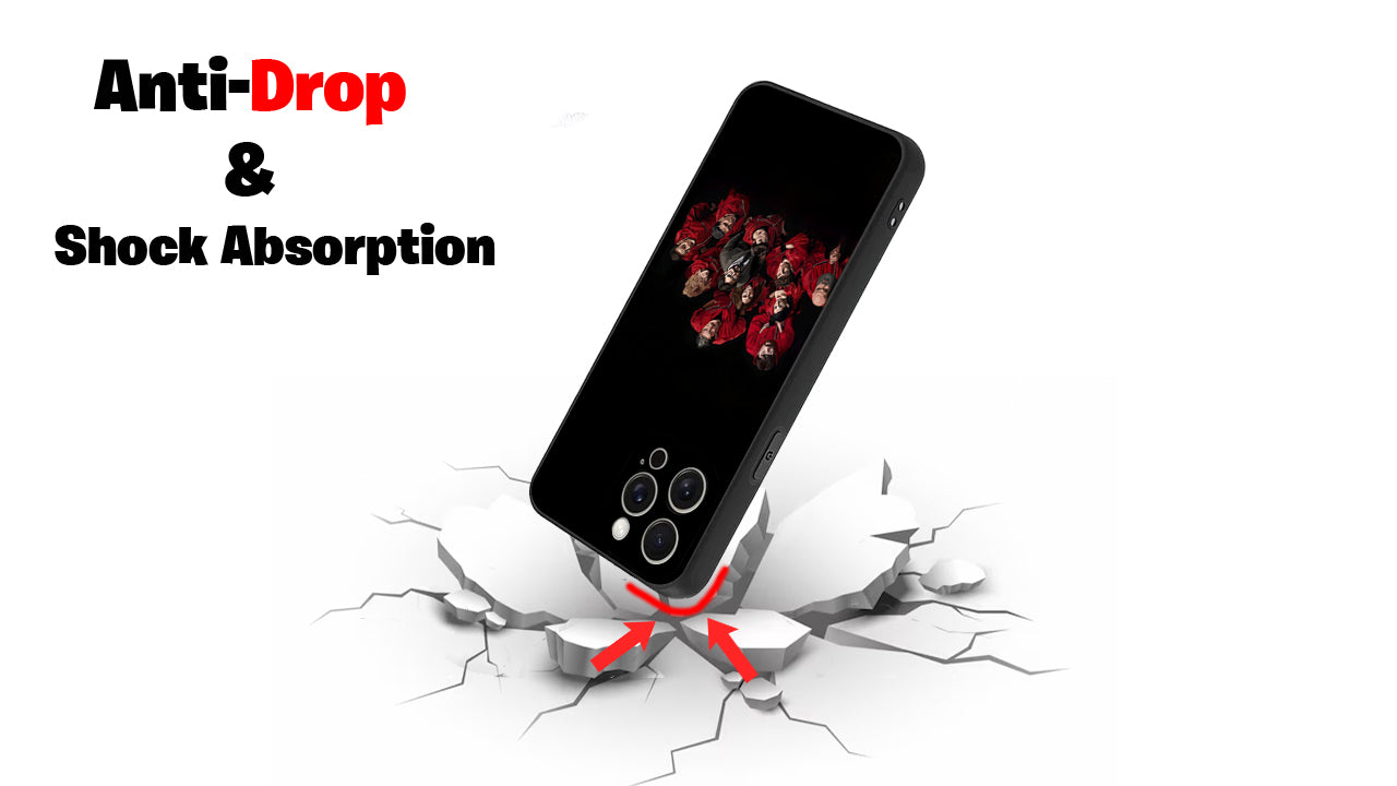 Money Heist Inspired Phone Case – La Casa de Papel Red Jumpsuit Design