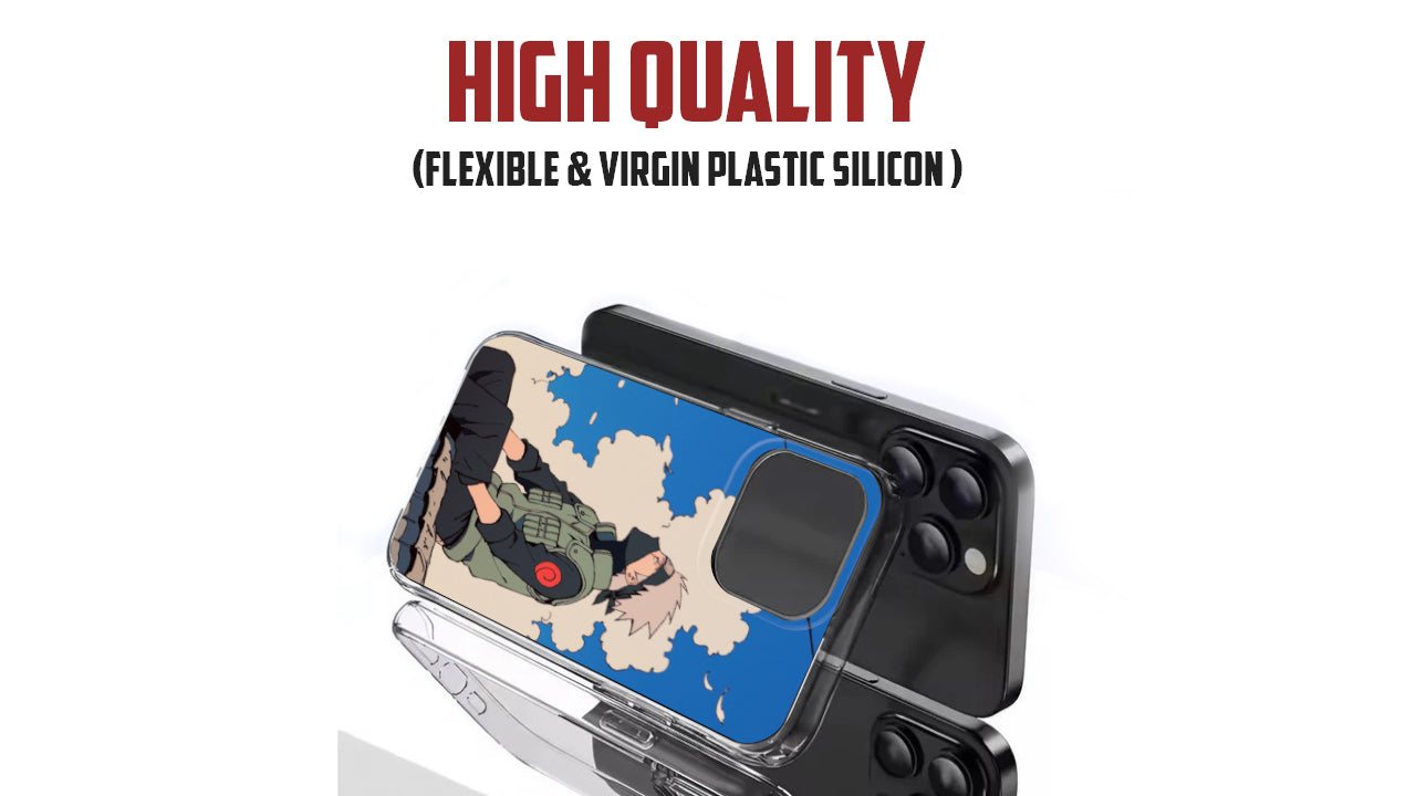 Kakashi Hatake Anime Phone Case – Naruto Sage Mode Aesthetic Cover