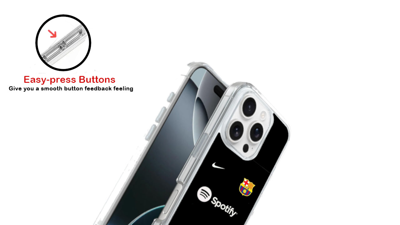 FC Barcelona Spotify Kit Phone Case - Football Club Fan Merch