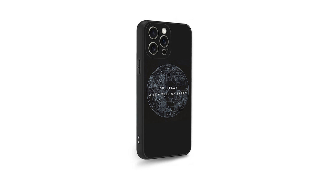 Coldplay "A Sky Full of Stars" Album Art Case – Celestial Constellation Design