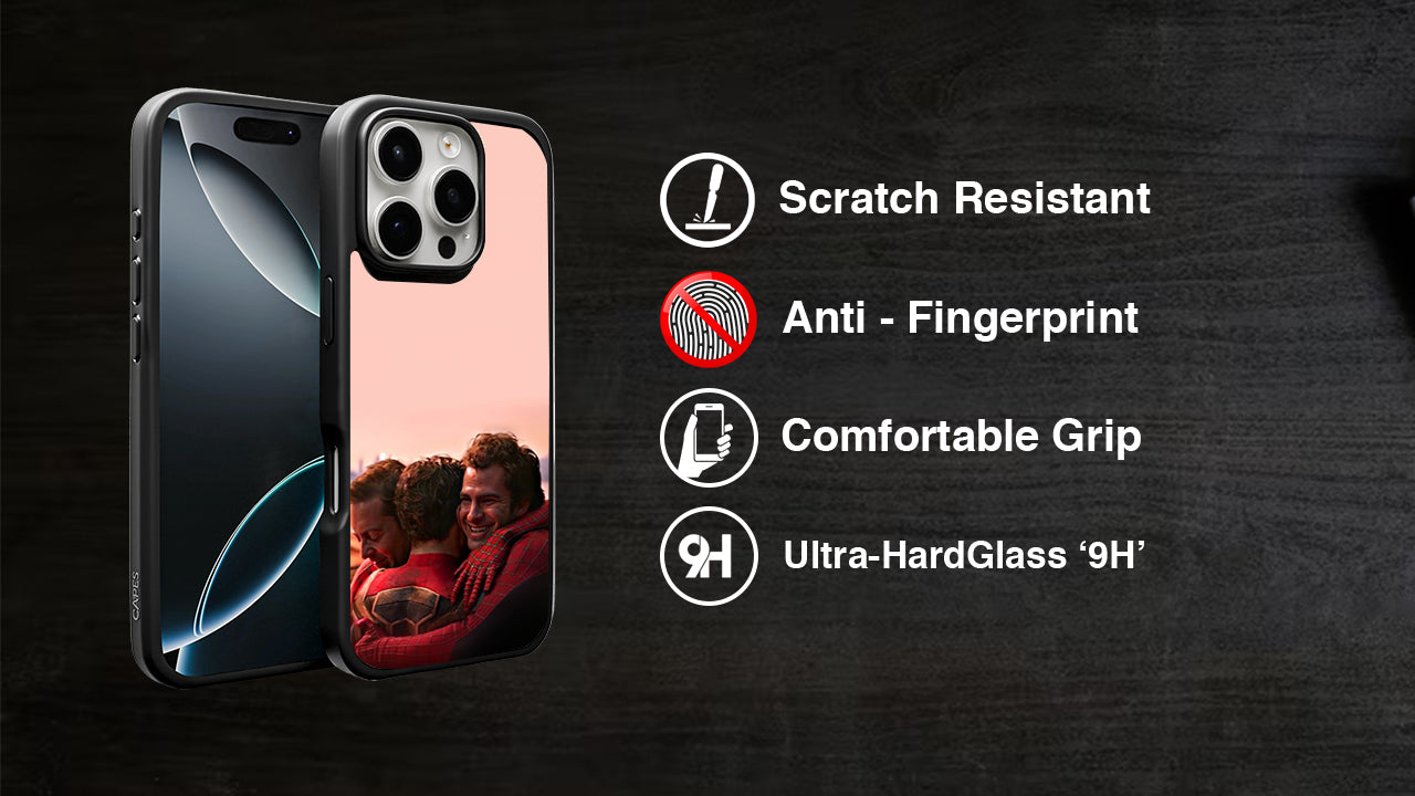 Spider-Man No Way Home Hug Phone Case - Iconic Trio Embrace Art