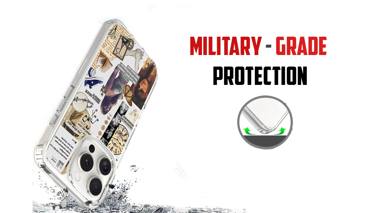 Taylor Swift Lyrical Aesthetic Phone Case – Music Collage Swiftie Design