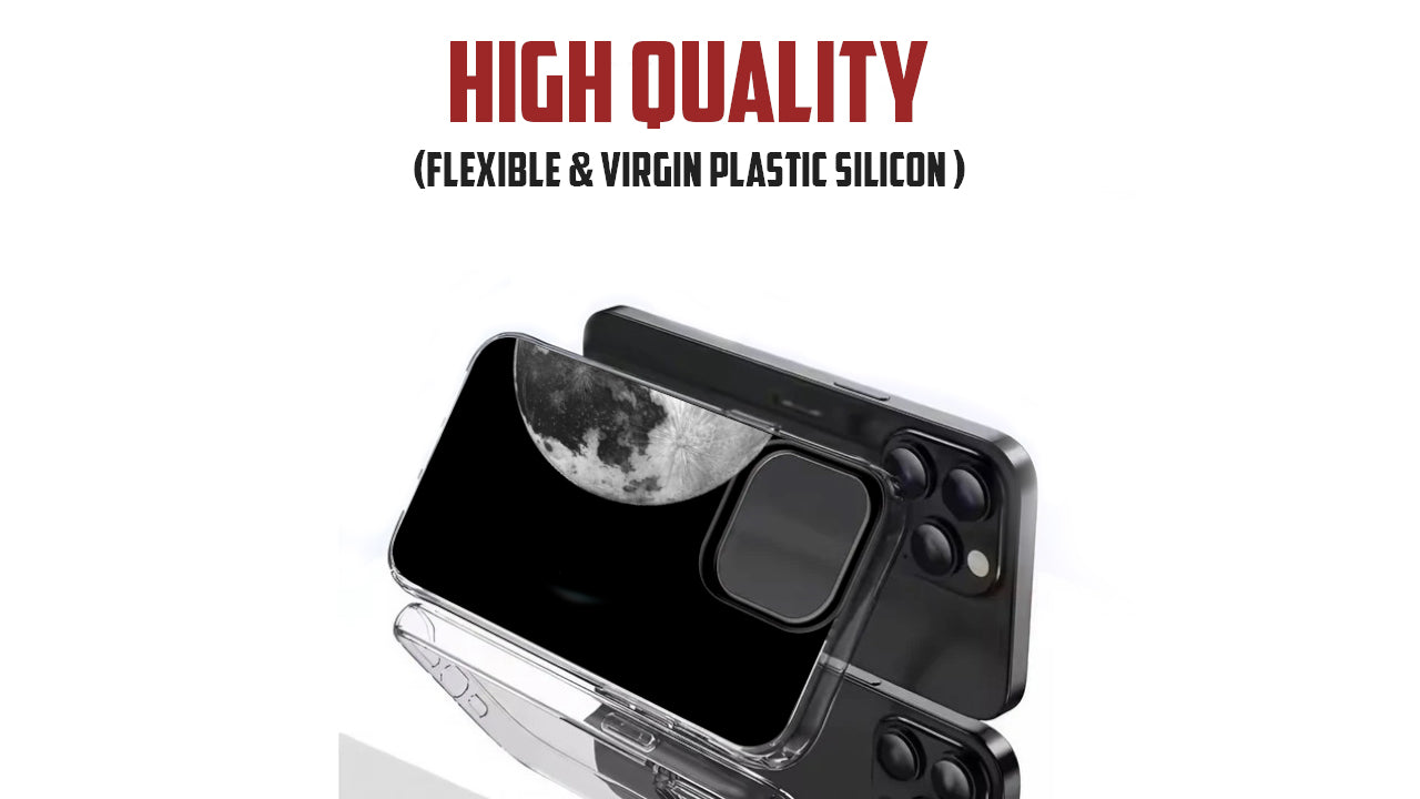 Full Moon Night Sky Aesthetic Phone Case – Lunar Art Design