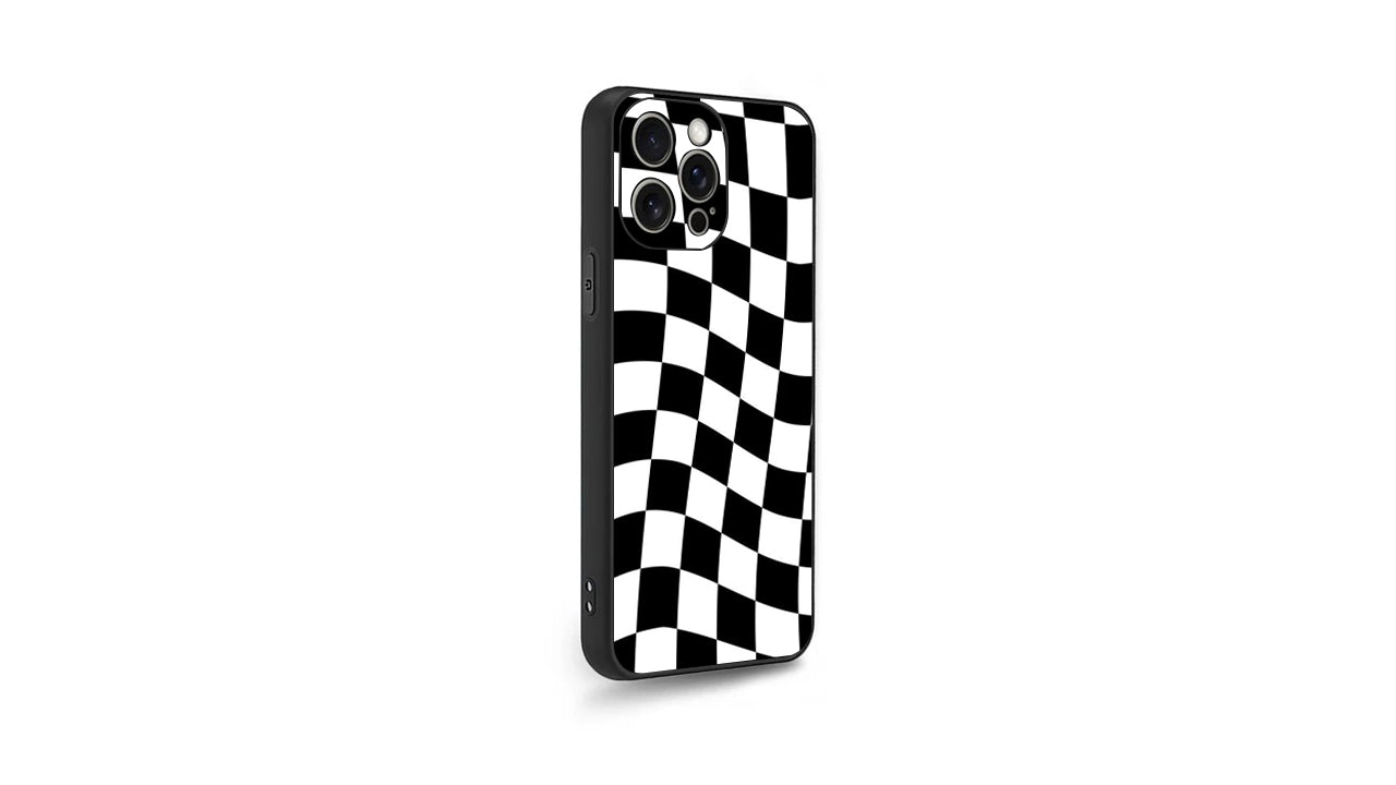 Classic Checkered Flag Phone Case – Race Car Style & Checkerboard Design