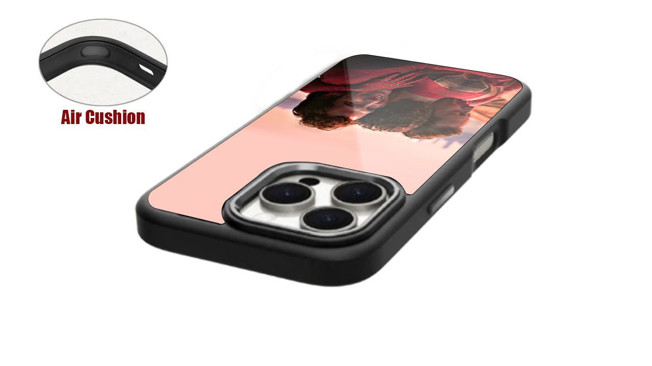 Spider-Man No Way Home Hug Phone Case - Iconic Trio Embrace Art