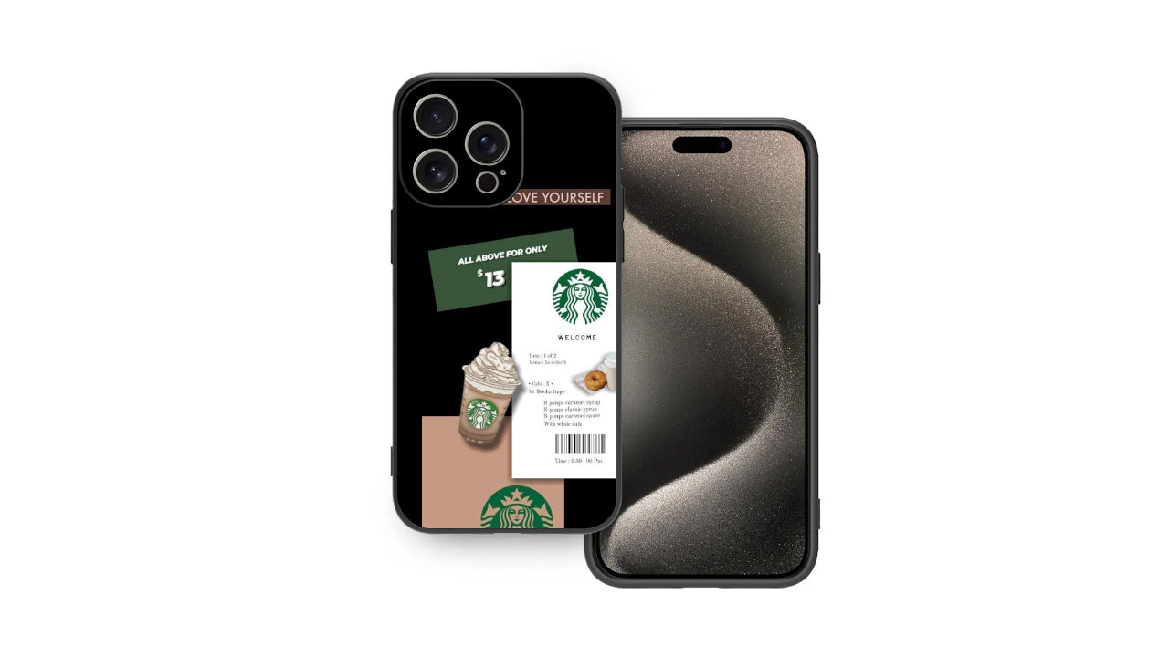 Starbucks Coffee Aesthetic Phone Case – Barista & Latte Art Design
