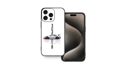 Sleek Porsche Logo Phone Case – Minimalist Supercar Design