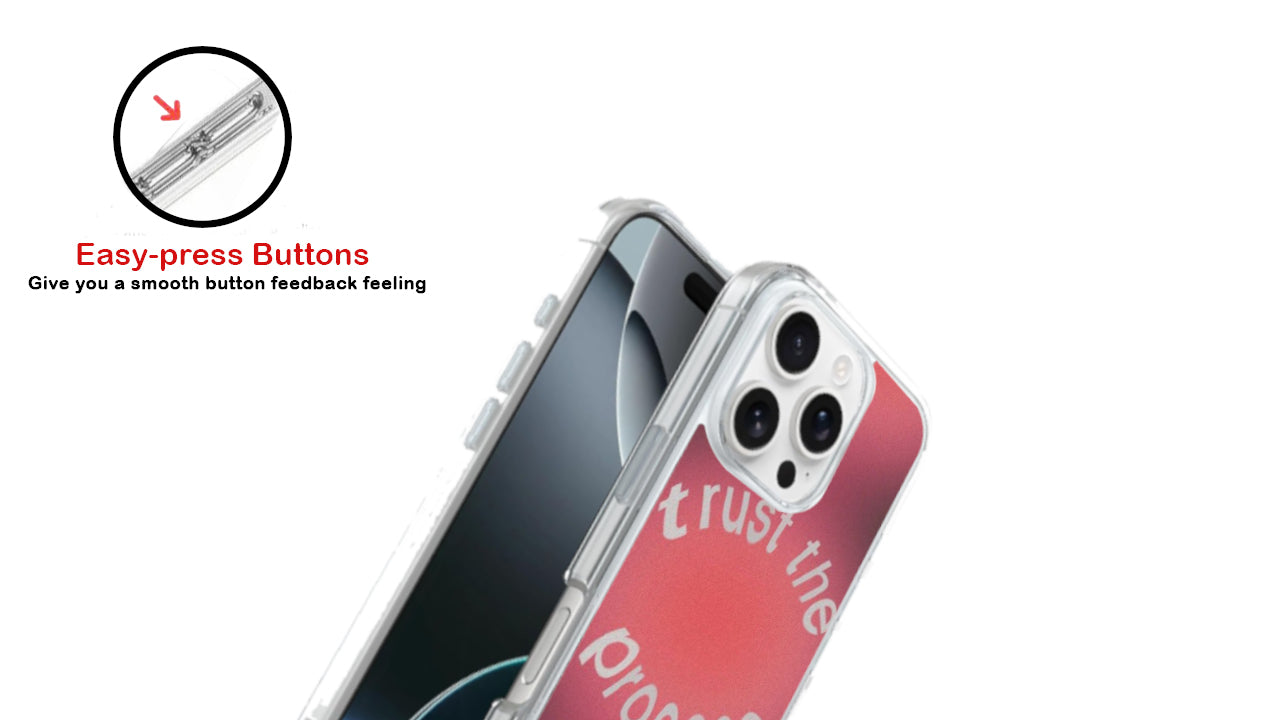 Trust The Process Aesthetic Phone Case – Gradient Positive Vibes