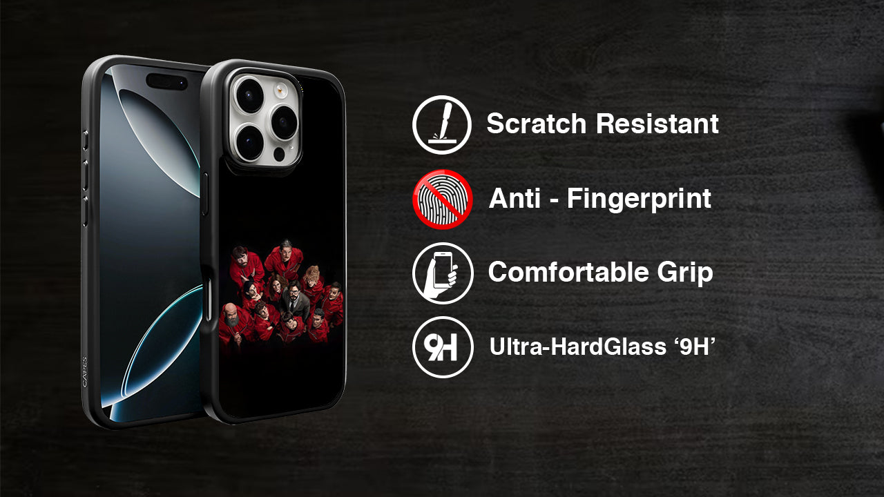 Money Heist Inspired Phone Case – La Casa de Papel Red Jumpsuit Design