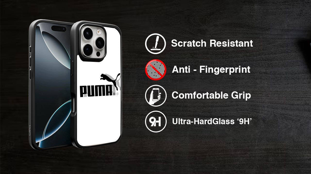 PUMA Logo Sporty Phone Case