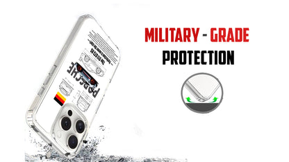 Porsche 911 GT3 RS Blueprint Phone Case – Supercar Schematic Design