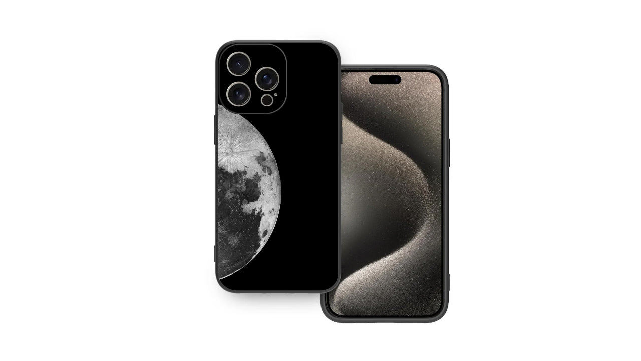 Full Moon Night Sky Aesthetic Phone Case – Lunar Art Design