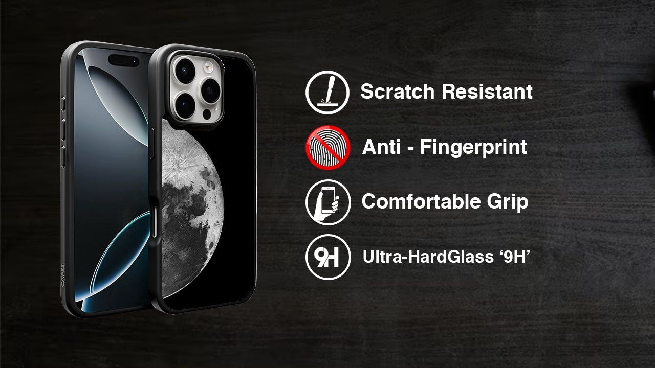 Full Moon Night Sky Aesthetic Phone Case – Lunar Art Design