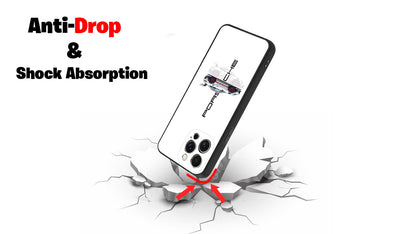 Sleek Porsche Logo Phone Case – Minimalist Supercar Design