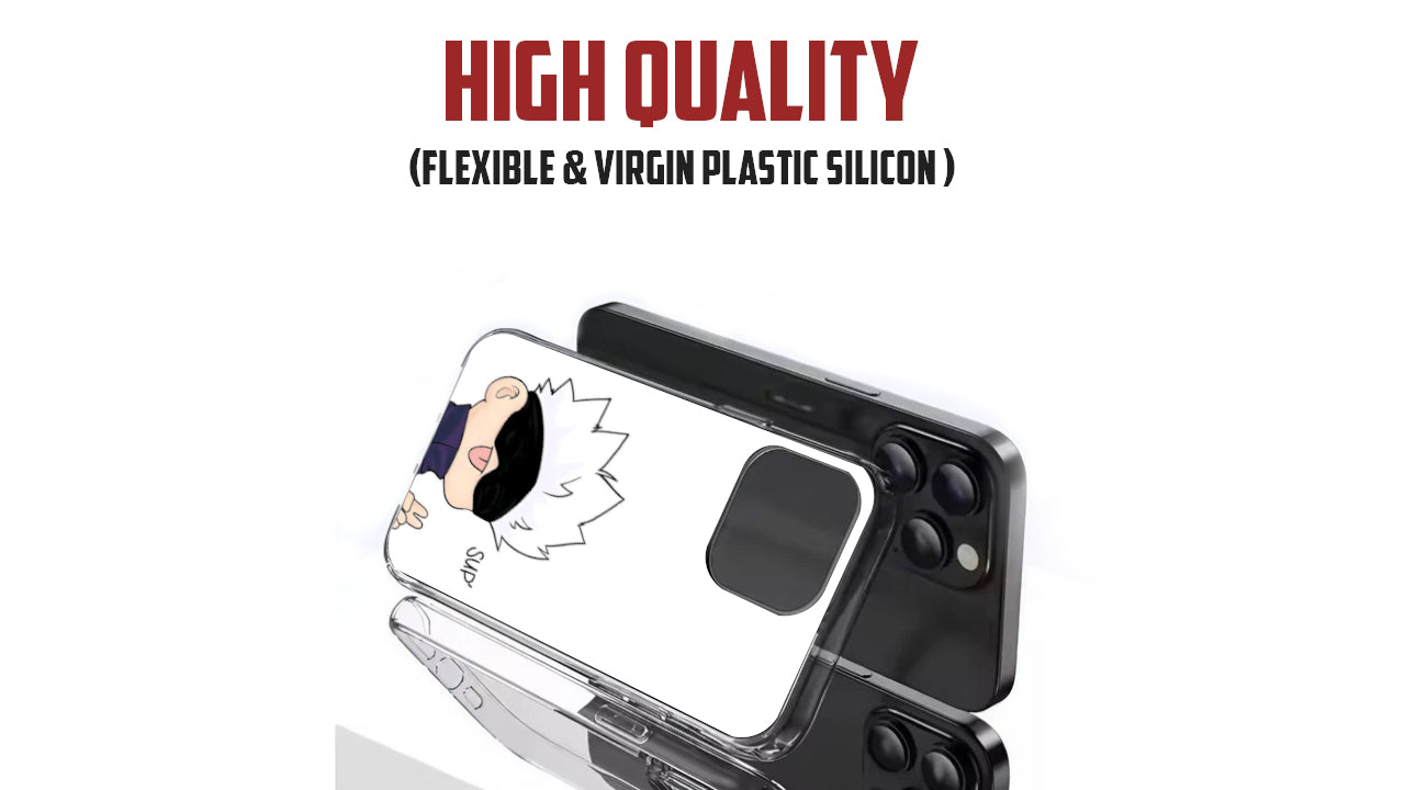 Gojo Satoru Chibi Phone Case – Jujutsu Kaisen Anime Fan Art