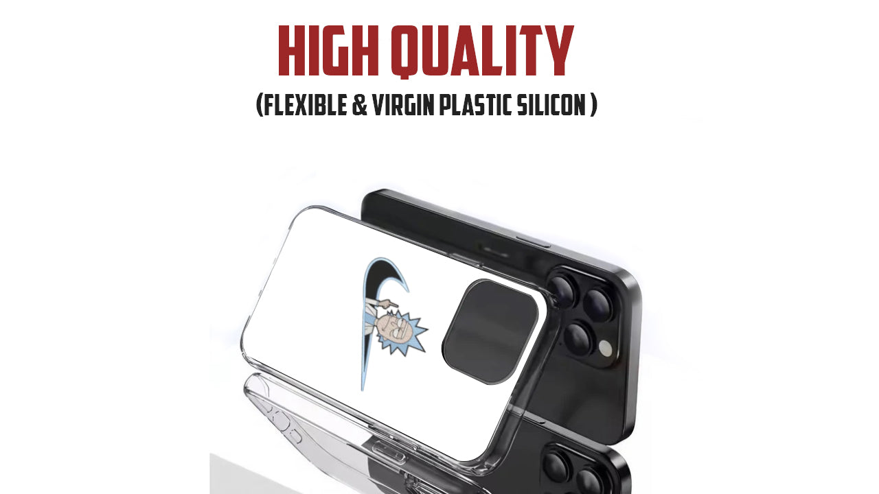Rick and Morty Nike Swoosh Parody Phone Case – Cartoon Fan Design
